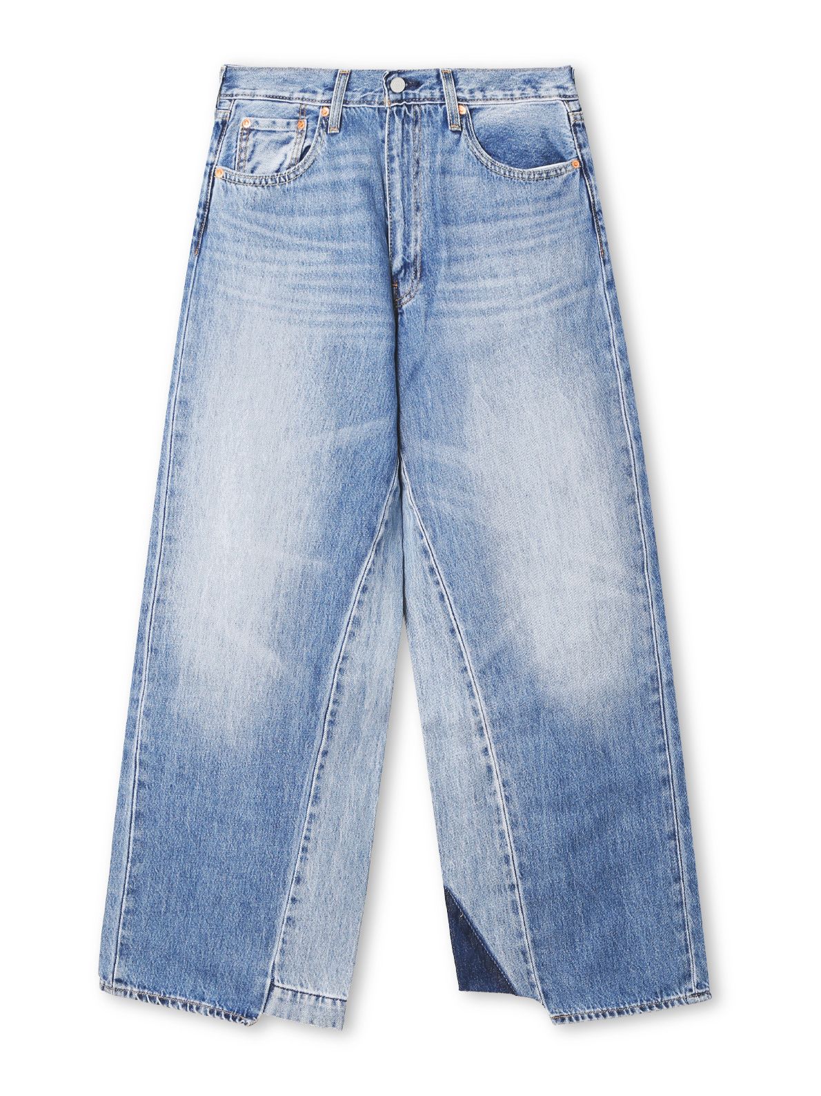 Pantaloni a gamba larga blu