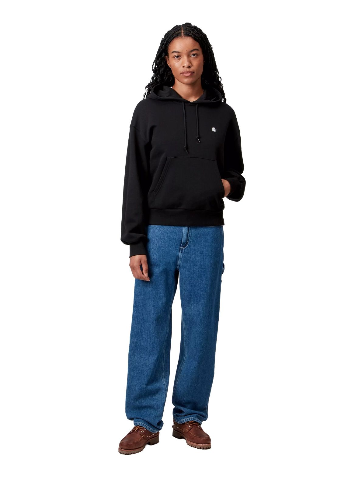 Hooded casey sweatshirt black CARHARTT WIP