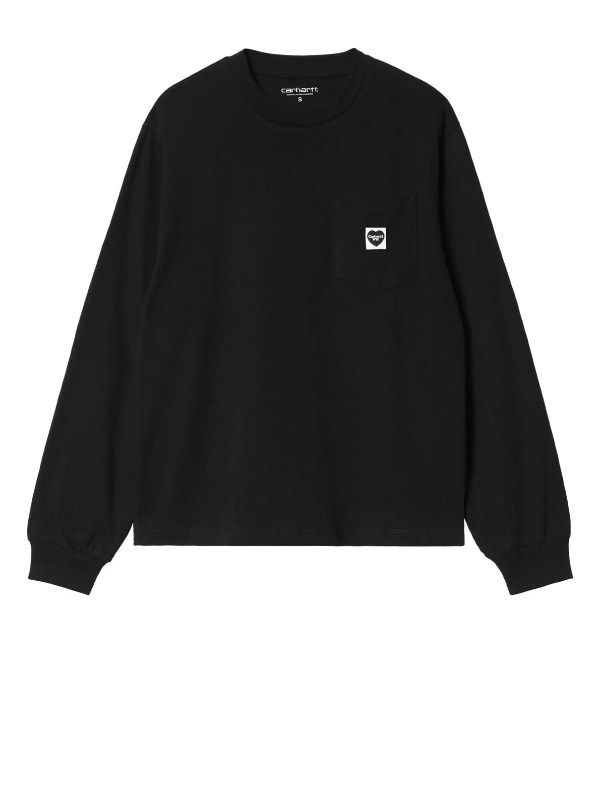 Pocket small heart longsleeve