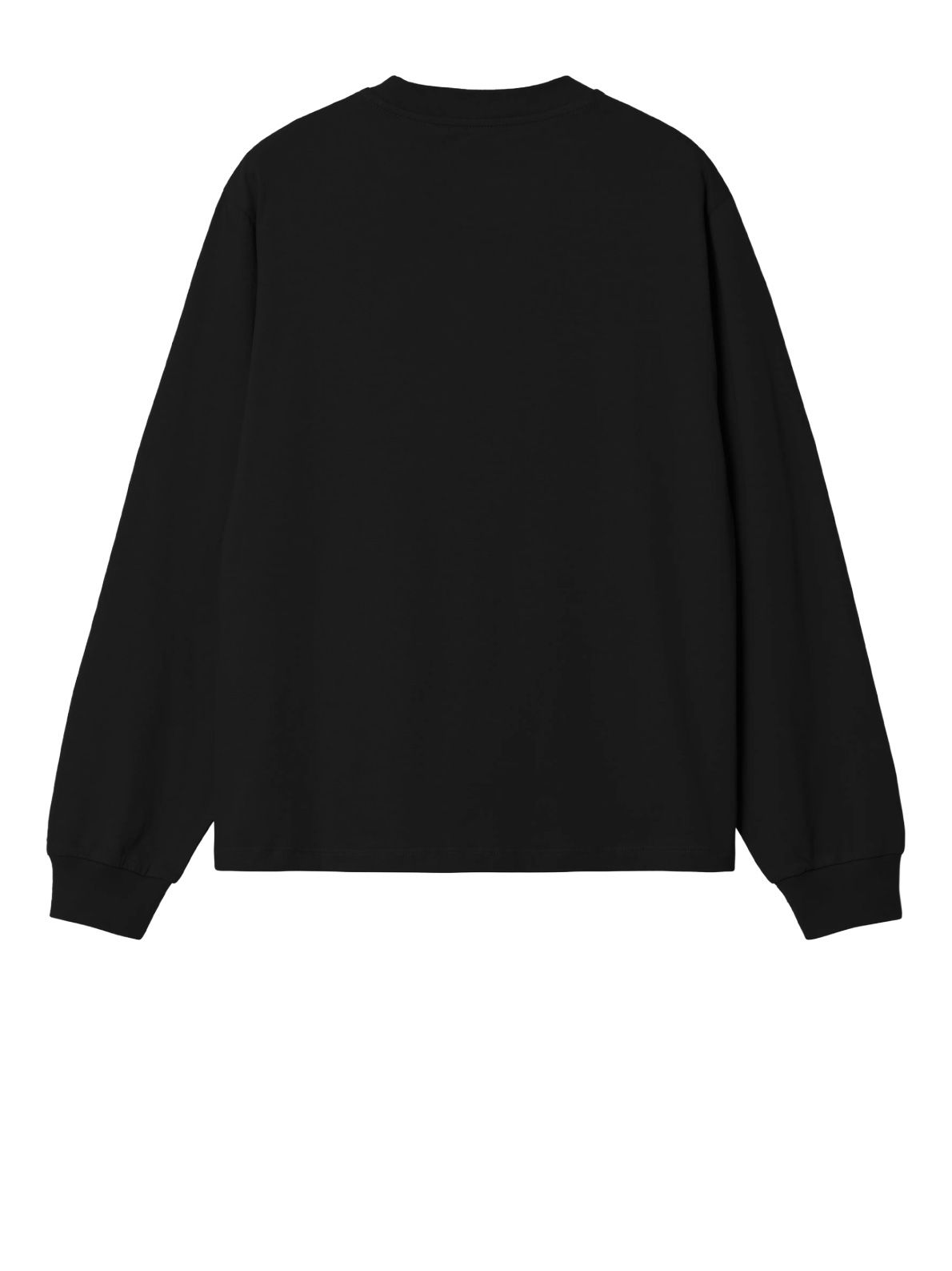 Maglia a maniche lunghe con cuoricino nero CARHARTT WIP
