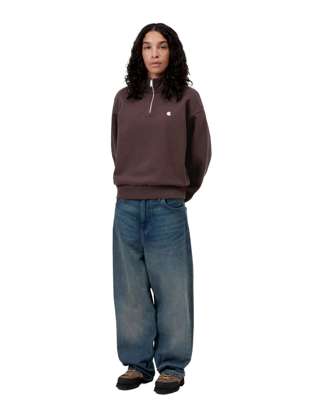 Felpa a girocollo marrone CARHARTT WIP
