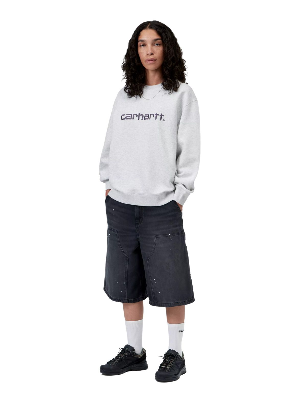 Sweatshirt white CARHARTT WIP