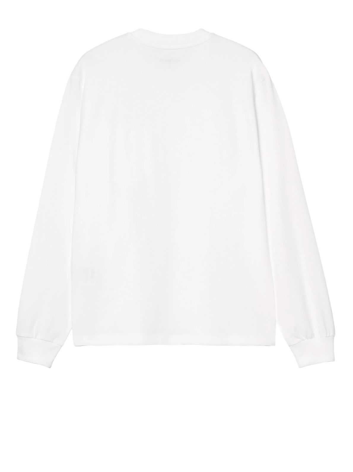 Pocket small heart longsleeve white CARHARTT WIP