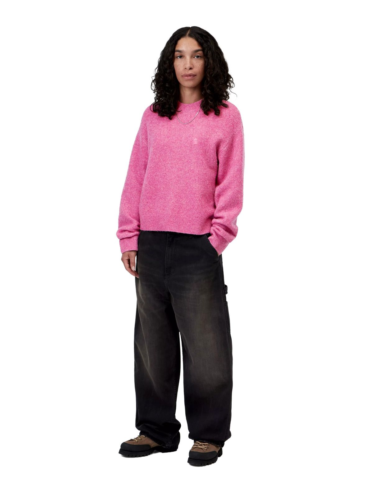 Felpa Curtis rosa  CARHARTT WIP