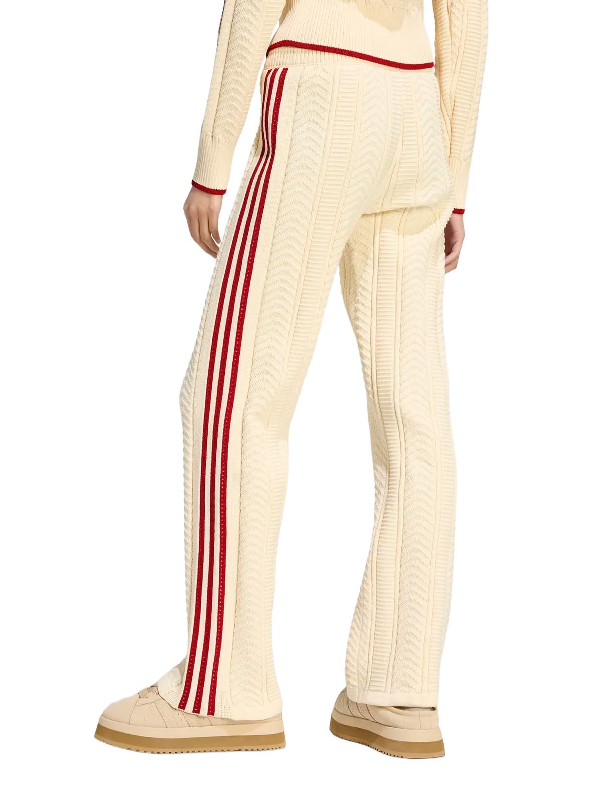 trackpant wide leg ivory ADIDAS ORIGINALS