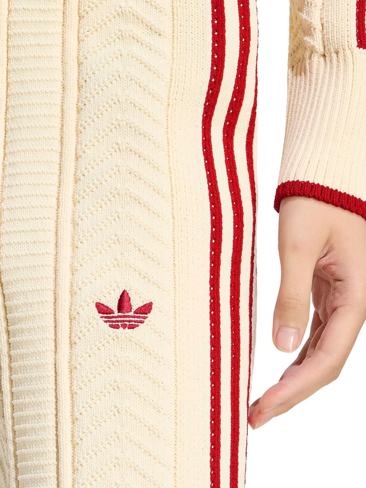 trackpant wide leg ivory ADIDAS ORIGINALS