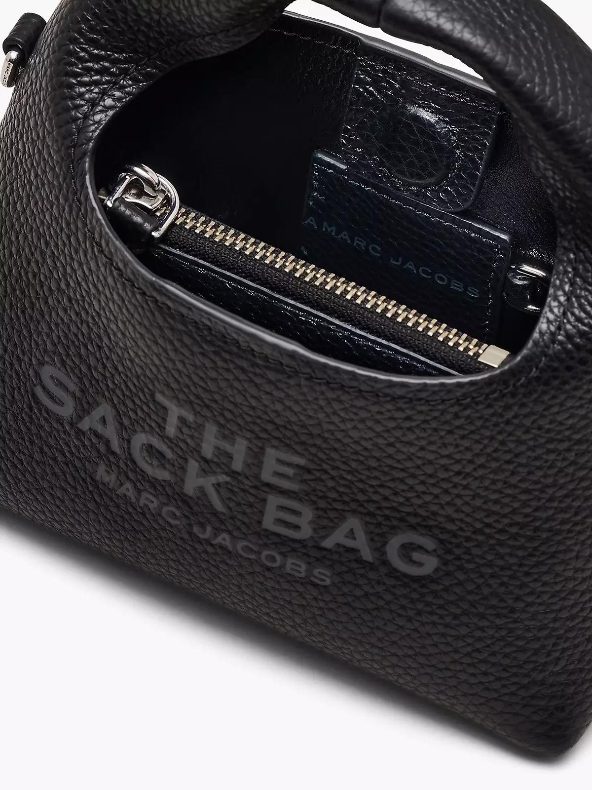 Black micro crossbody sack MARC JACOBS