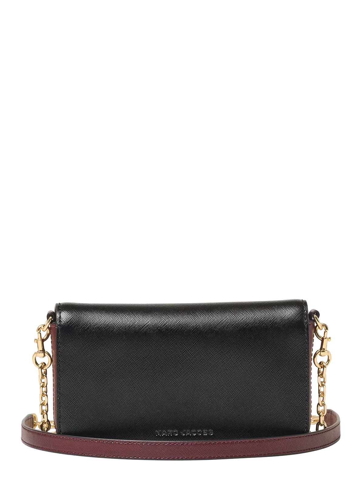 Portafoglio con tracolla a catena nero MARC JACOBS