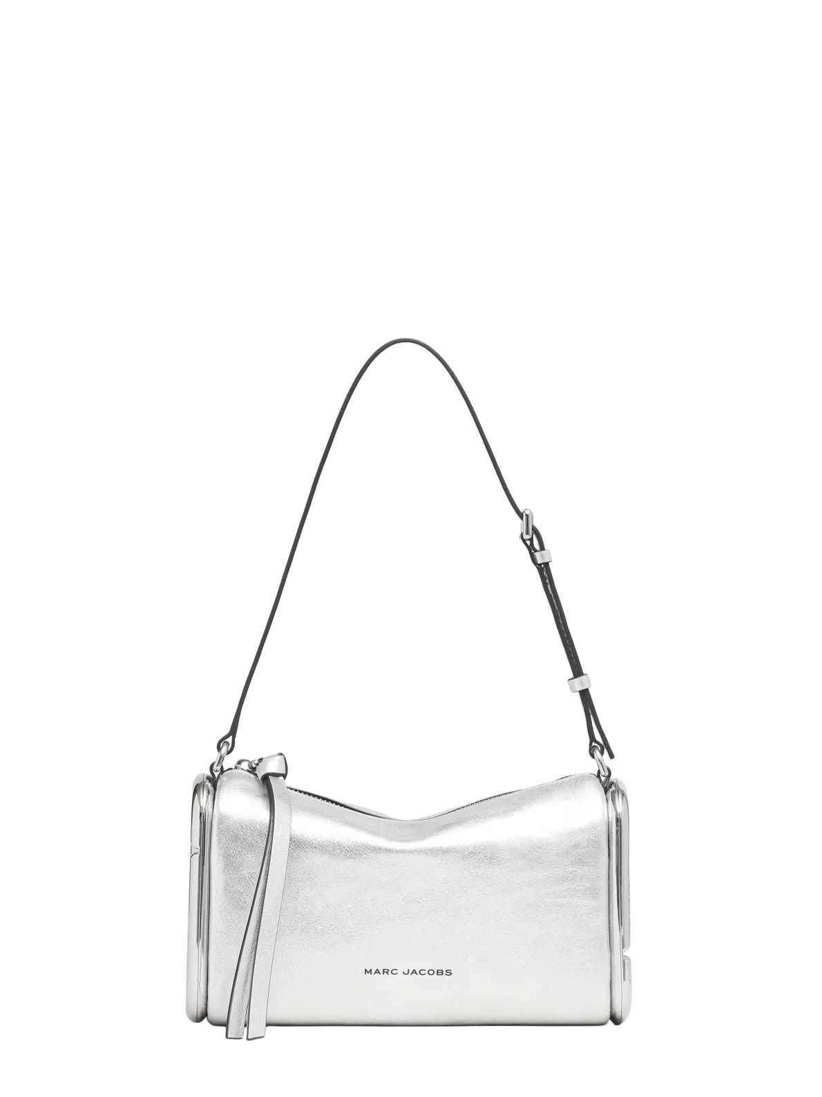 Silver shoulder bag