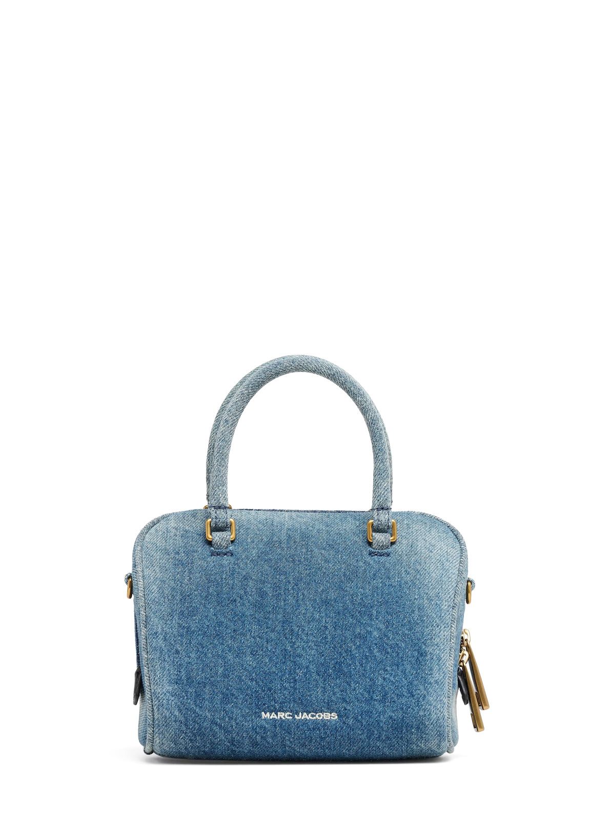 Micro bauletto blu MARC JACOBS