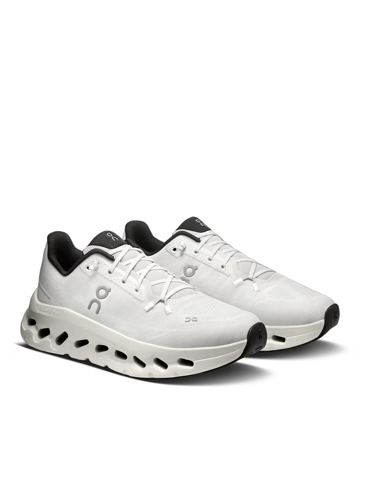White cloudtilt sneakers ON RUNNING