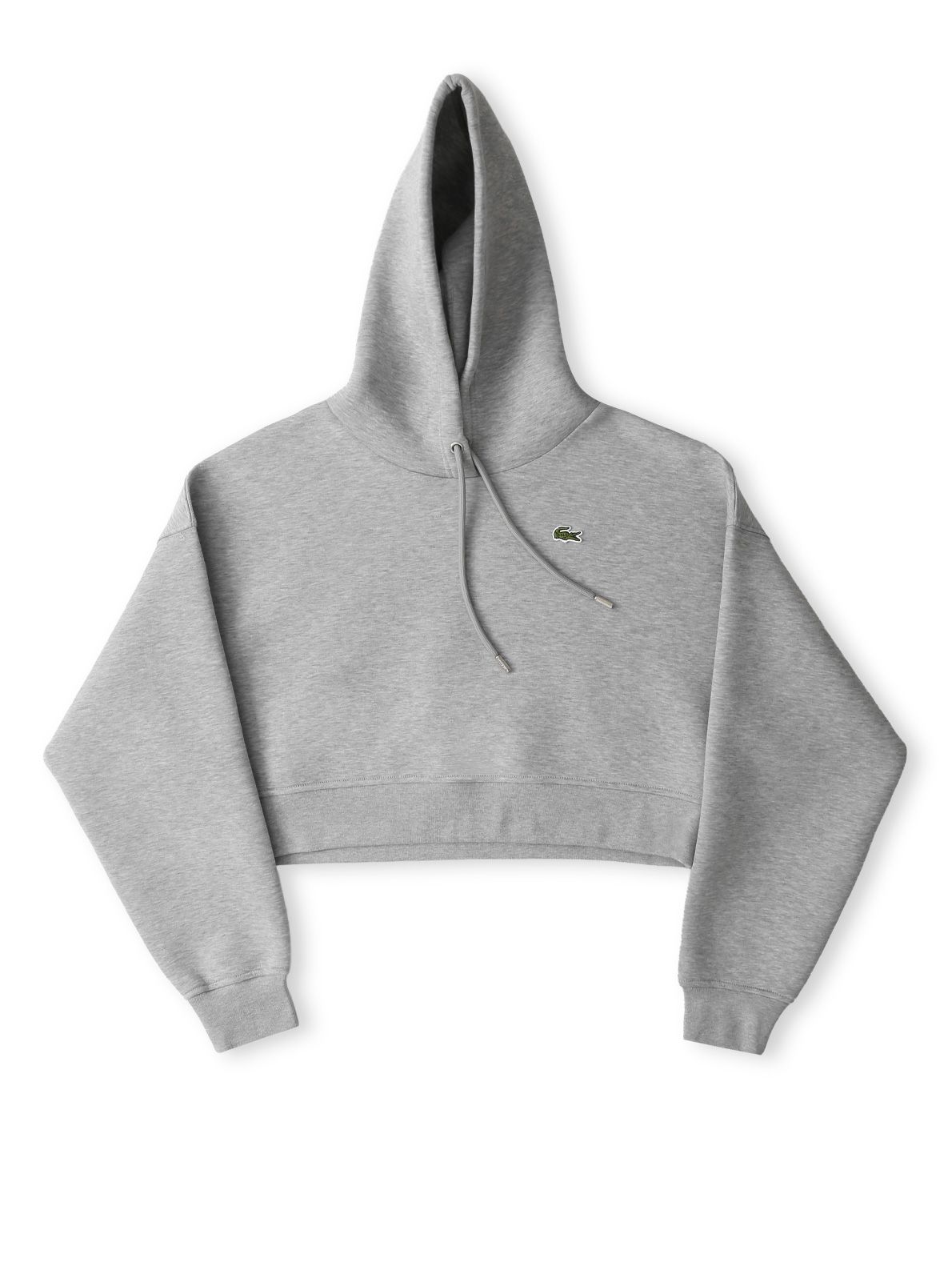 Grey hooded sweatshirt