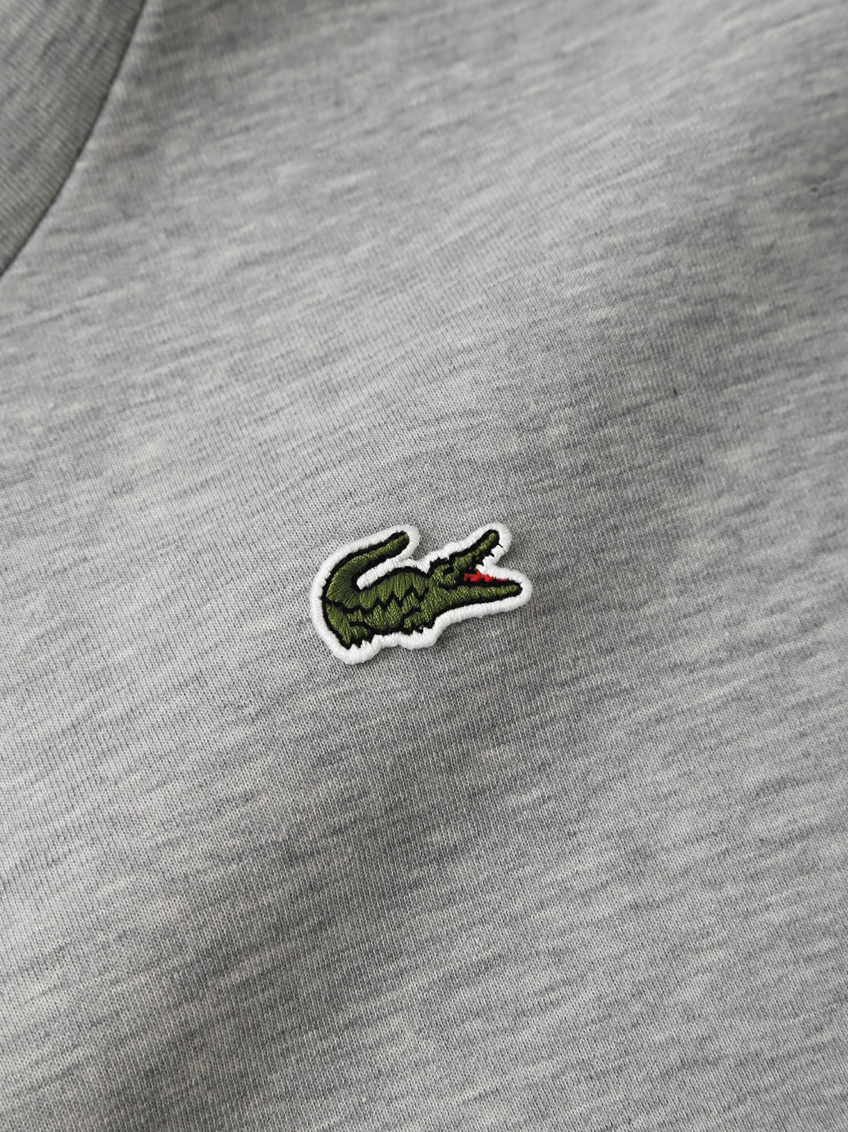 Grey hooded sweatshirt LACOSTE