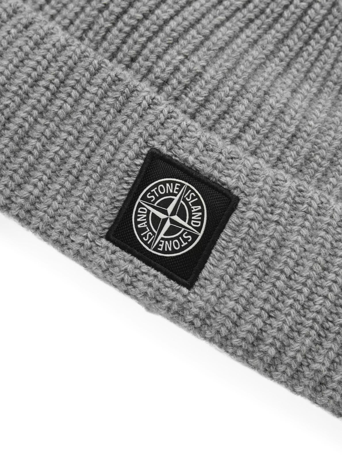 Grey beanie STONE ISLAND