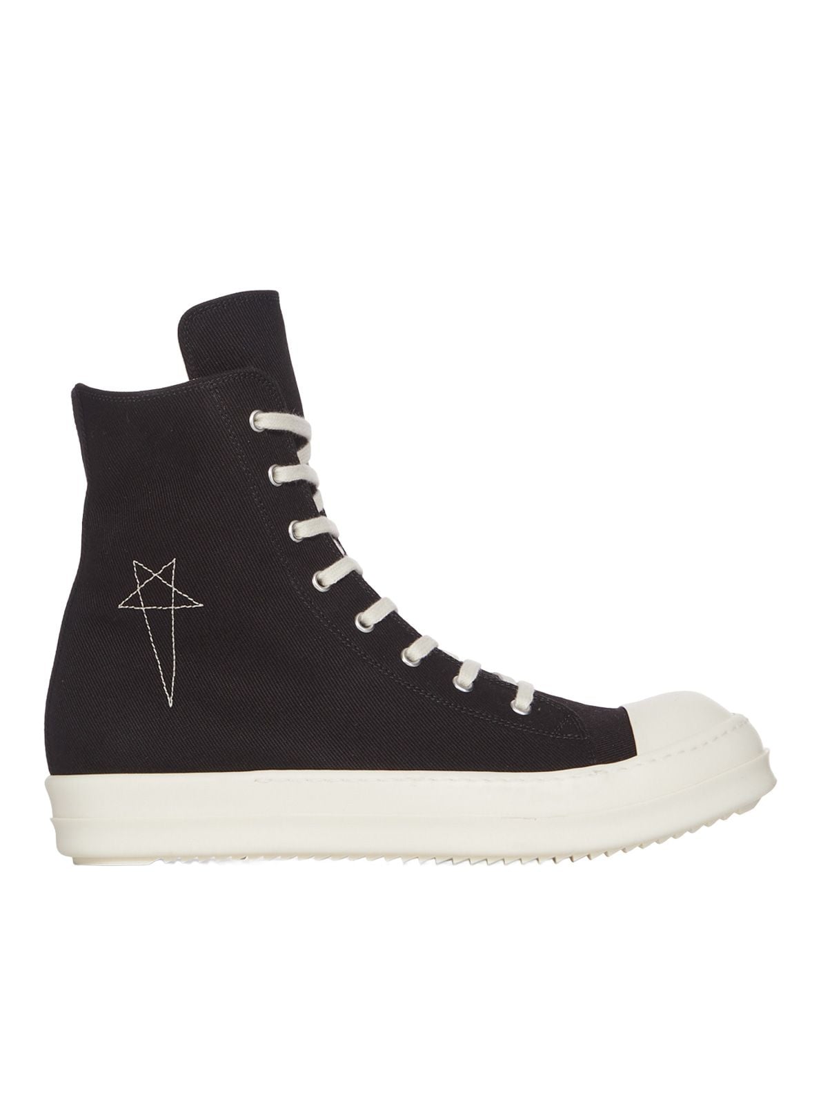 denim sneakers black