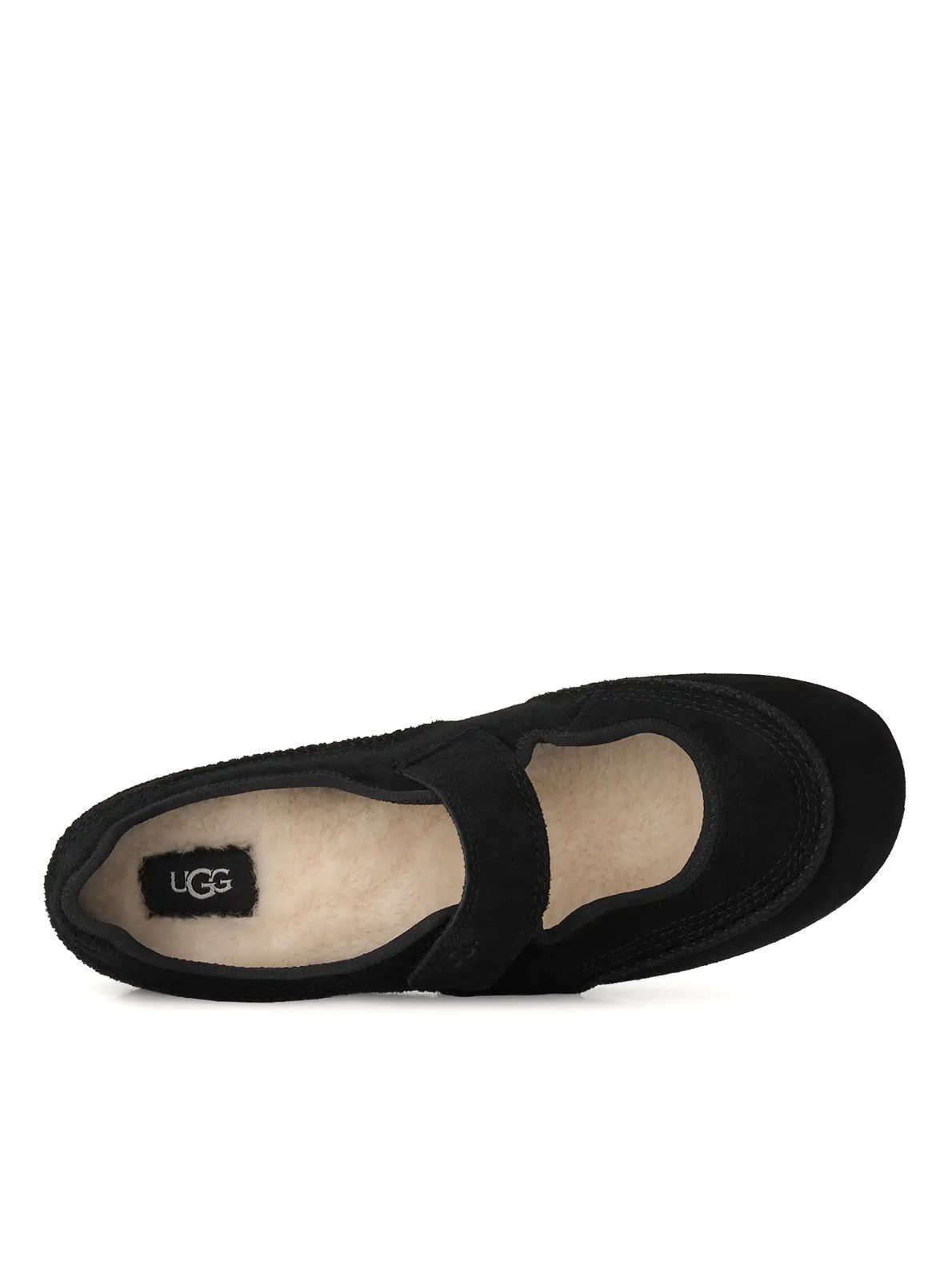 Black quill mary jane ballerinas UGG
