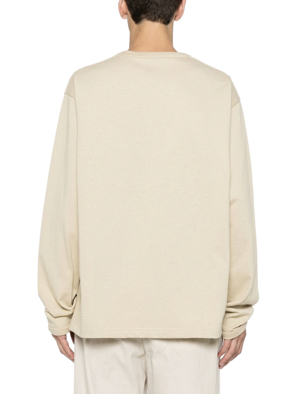 BOXY LONG SLEEVE TEE BEIGE LEMAIRE