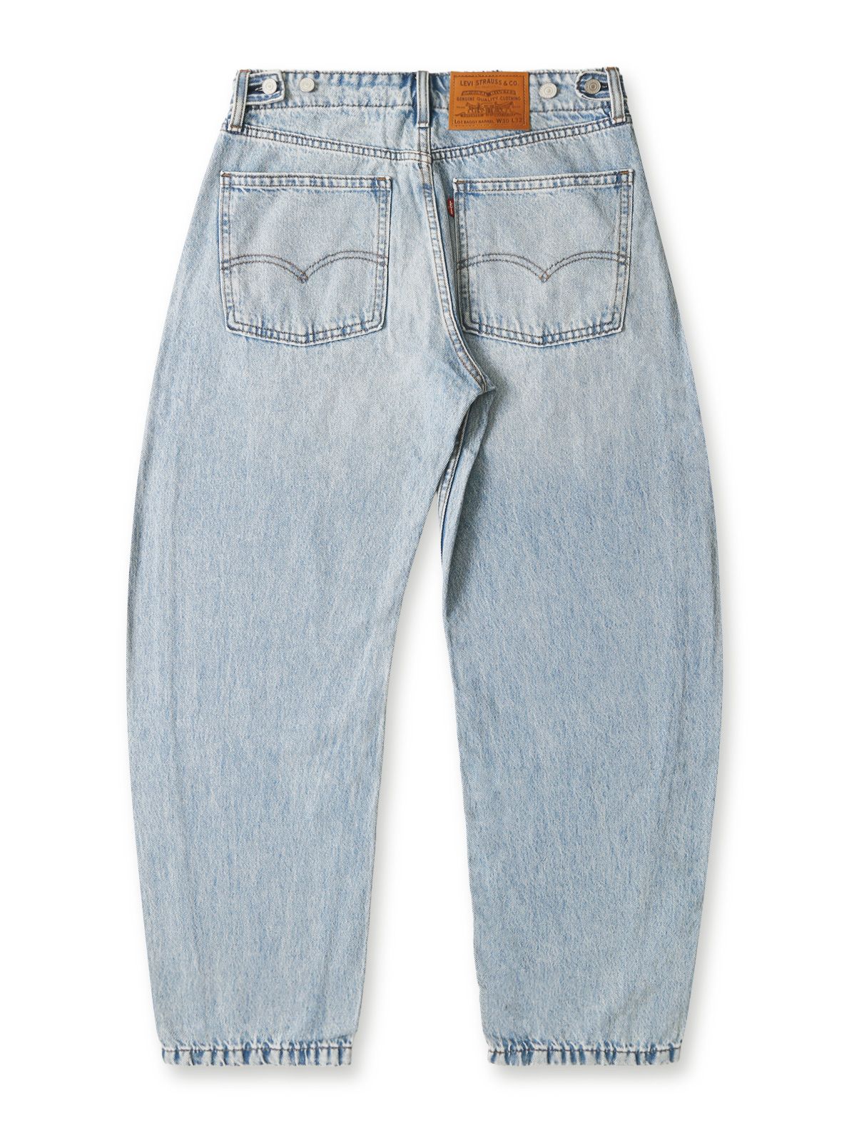 Pants baggy barrel running the race blue LEVI'S
