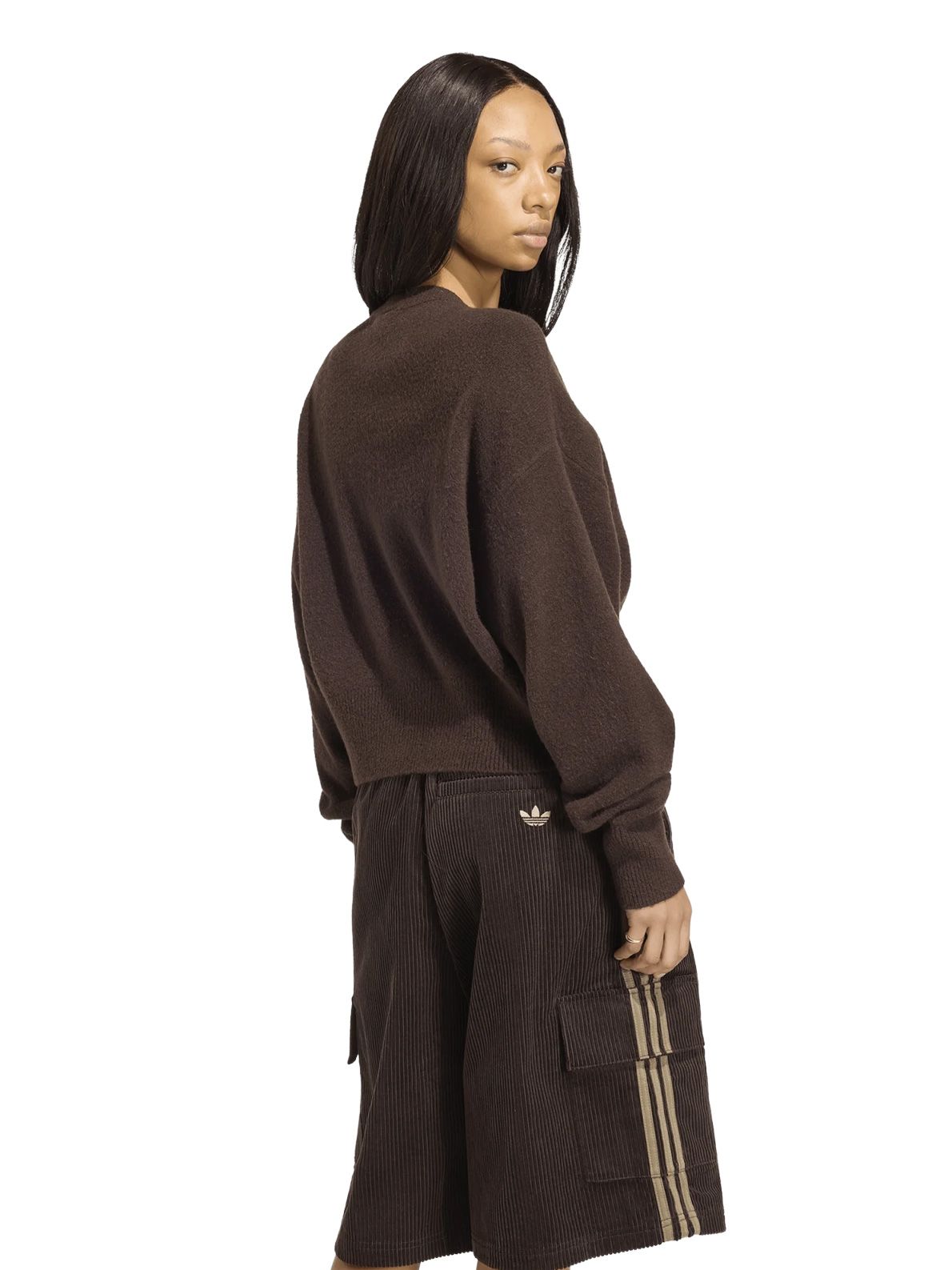 Cardigan brown ADIDAS ORIGINALS