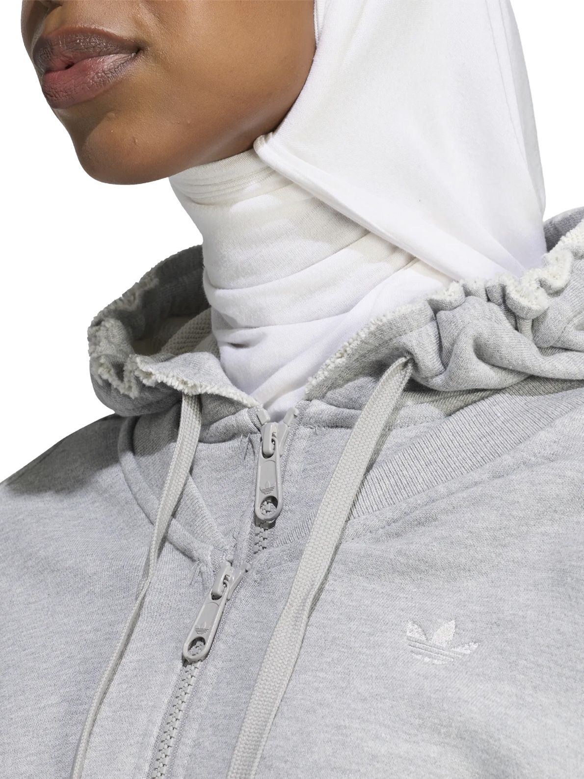 Hoodie gray ADIDAS ORIGINALS