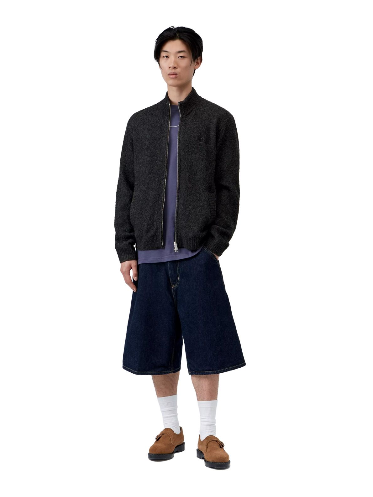 Giacca in maglia curtis nera CARHARTT WIP