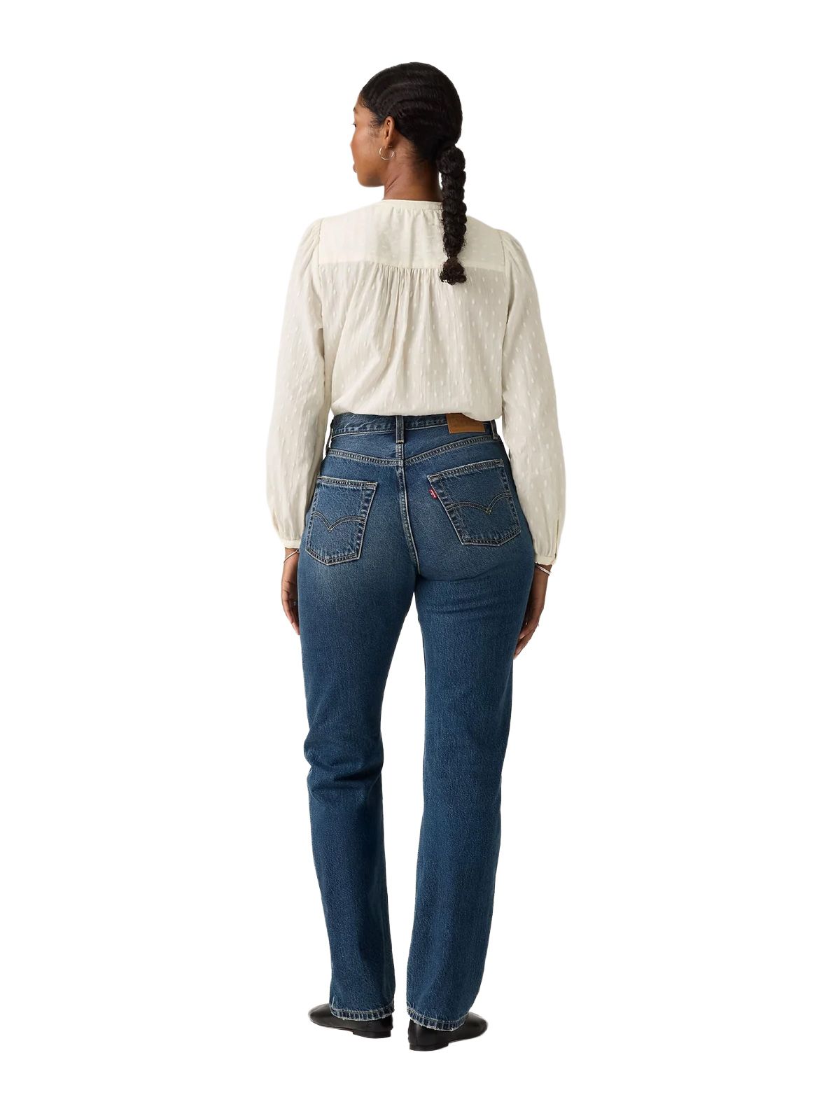 Pants easy dad free lunch blue LEVI'S
