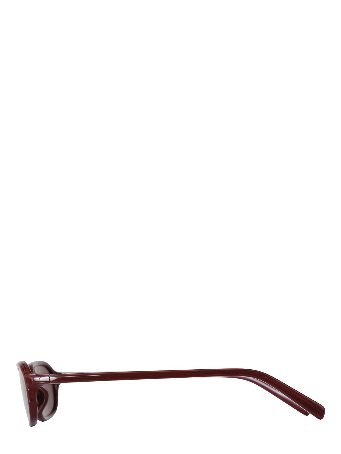 Occhiali da sole bordeaux con montatura ovale ROTATE X CHIMI