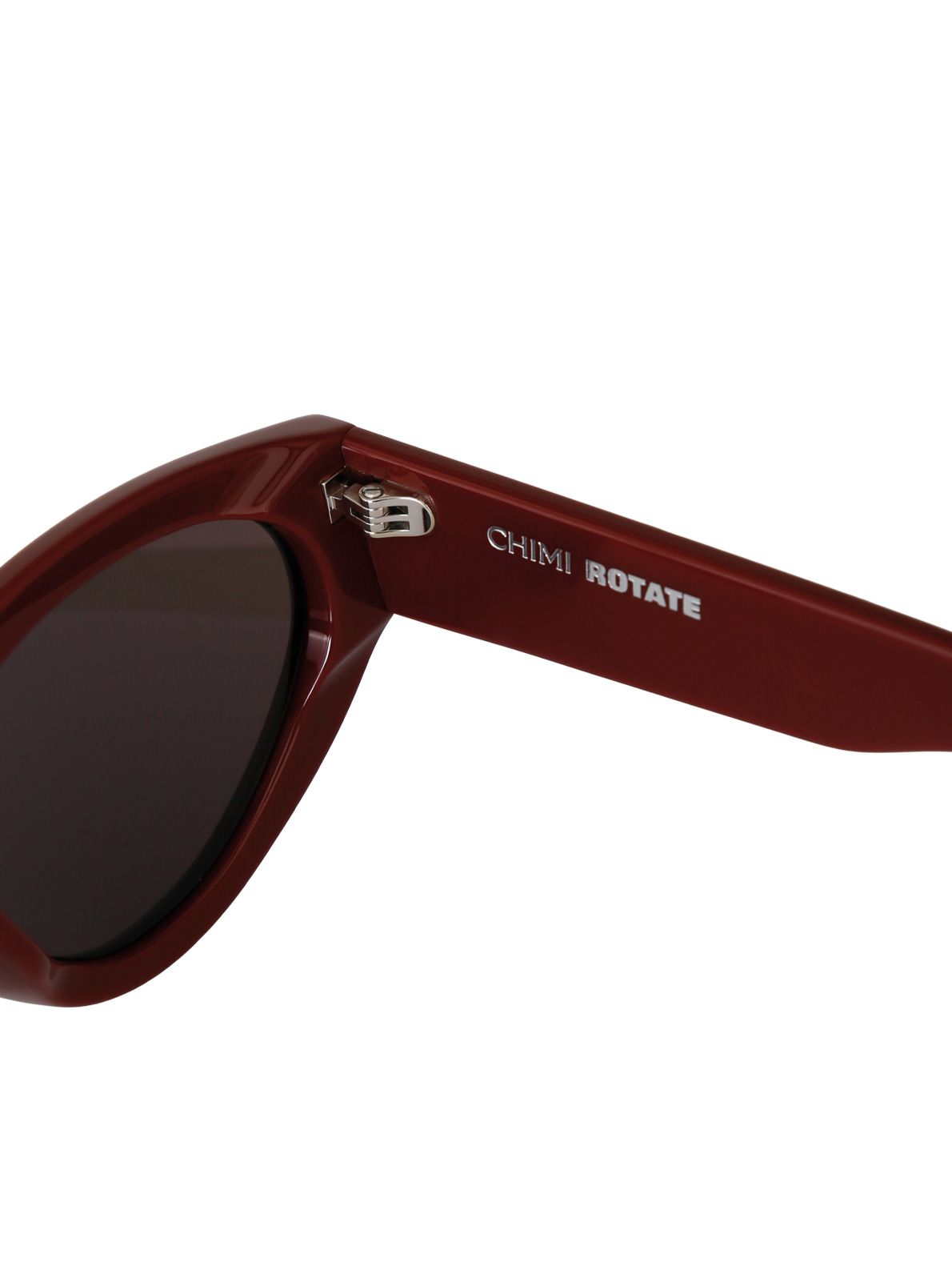 Occhiali da sole bordeaux montatura cat-eye ROTATE X CHIMI