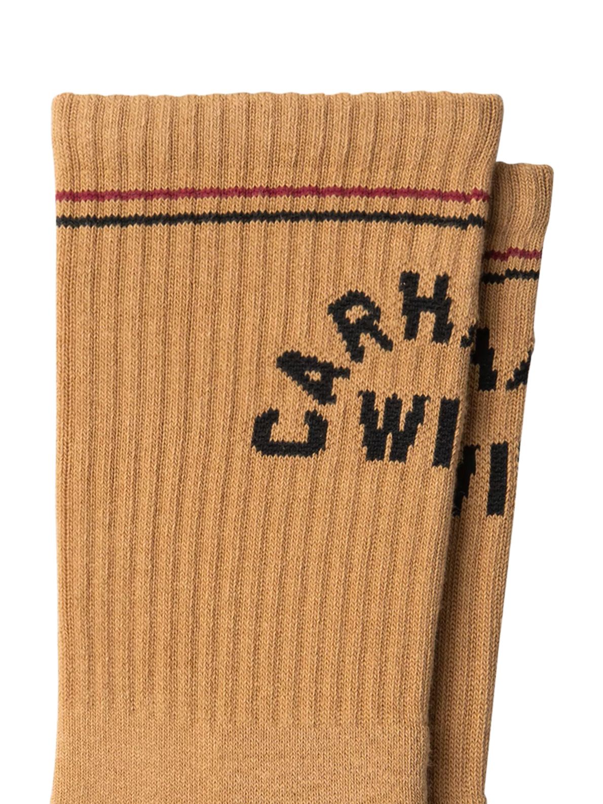 Calzini con scritta marrone CARHARTT WIP