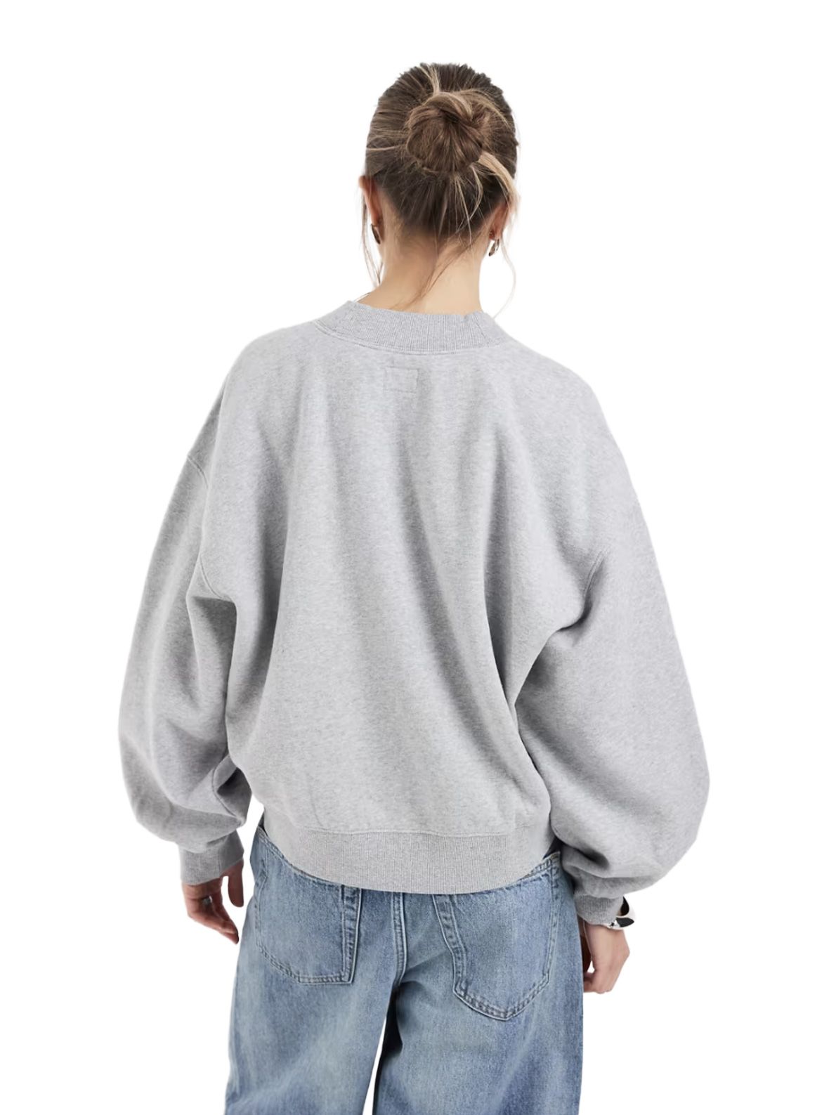 vintage vneck swearshirt gray LEVI'S