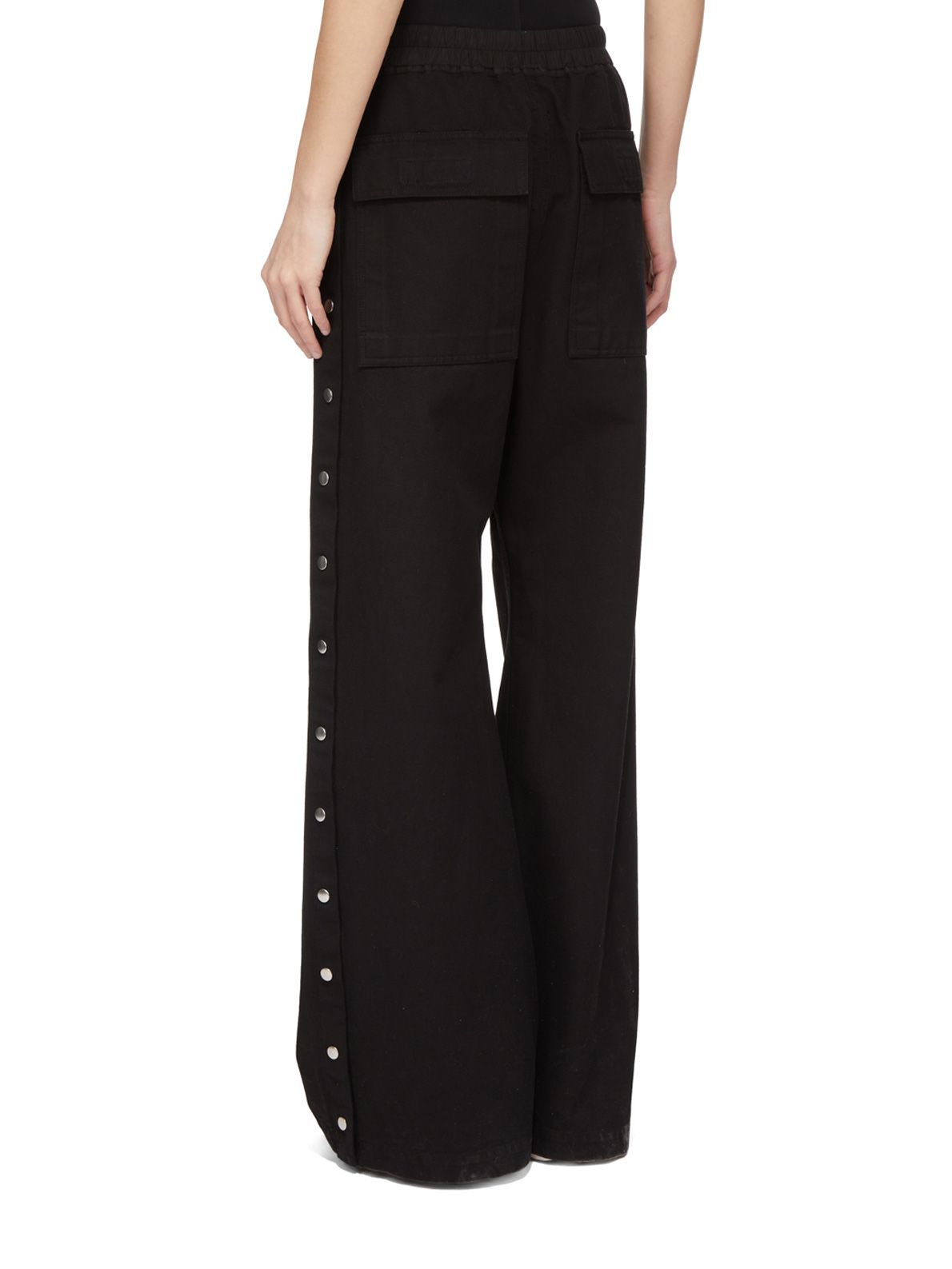 Wide pusher pants black DRKSHDW
