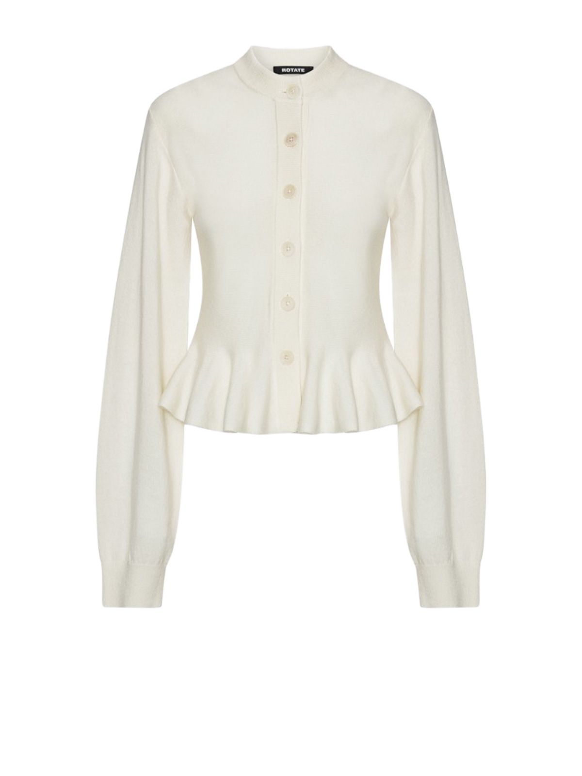 Cardigan in maglia bianco