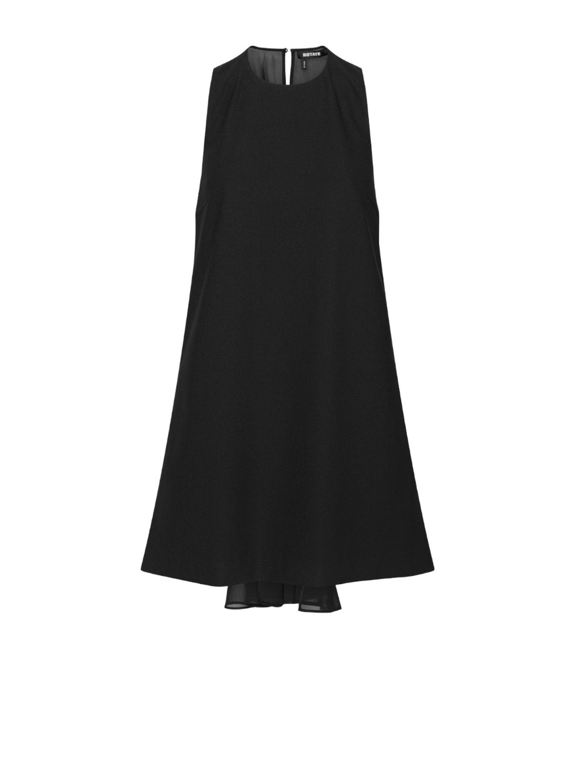 Vestito nero a trapezio