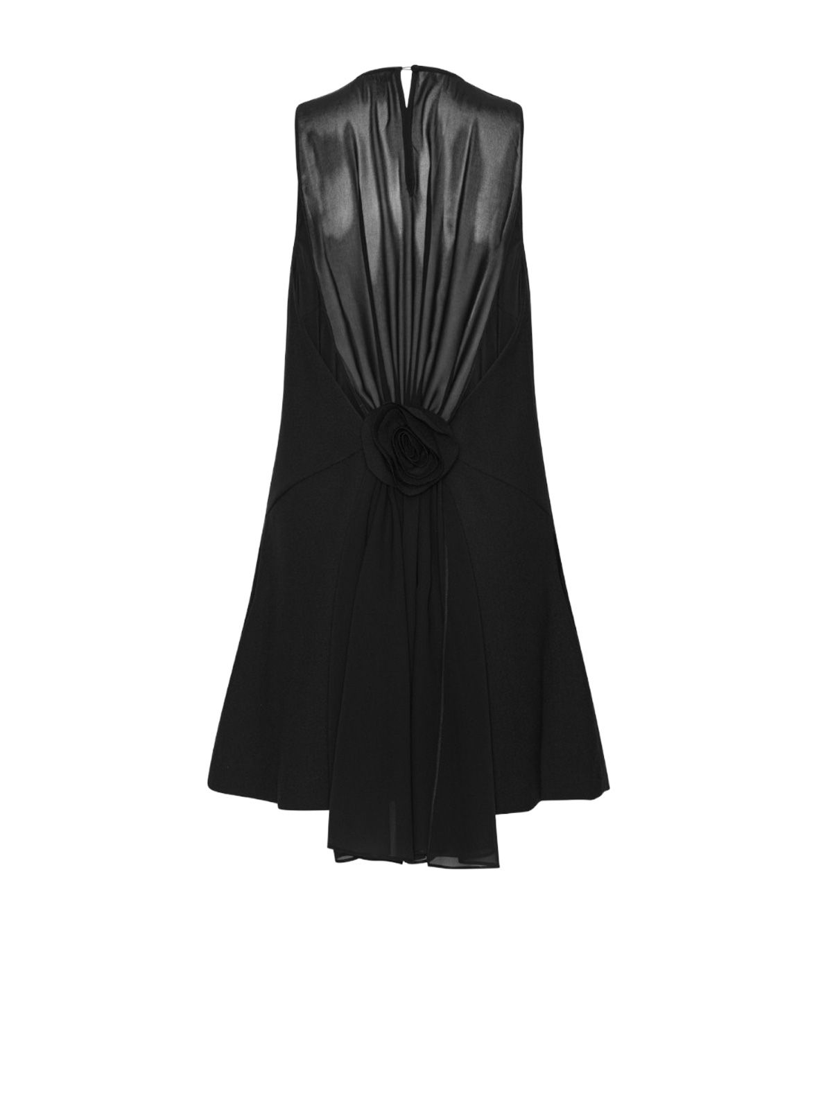 Vestito nero a trapezio ROTATE