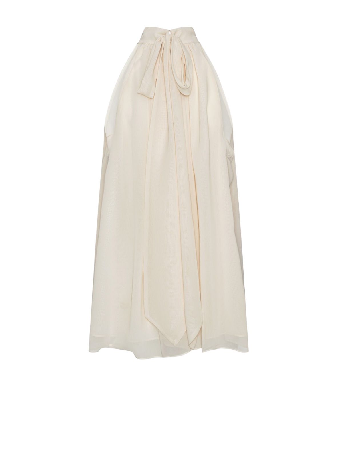 White halterneck bow top ROTATE