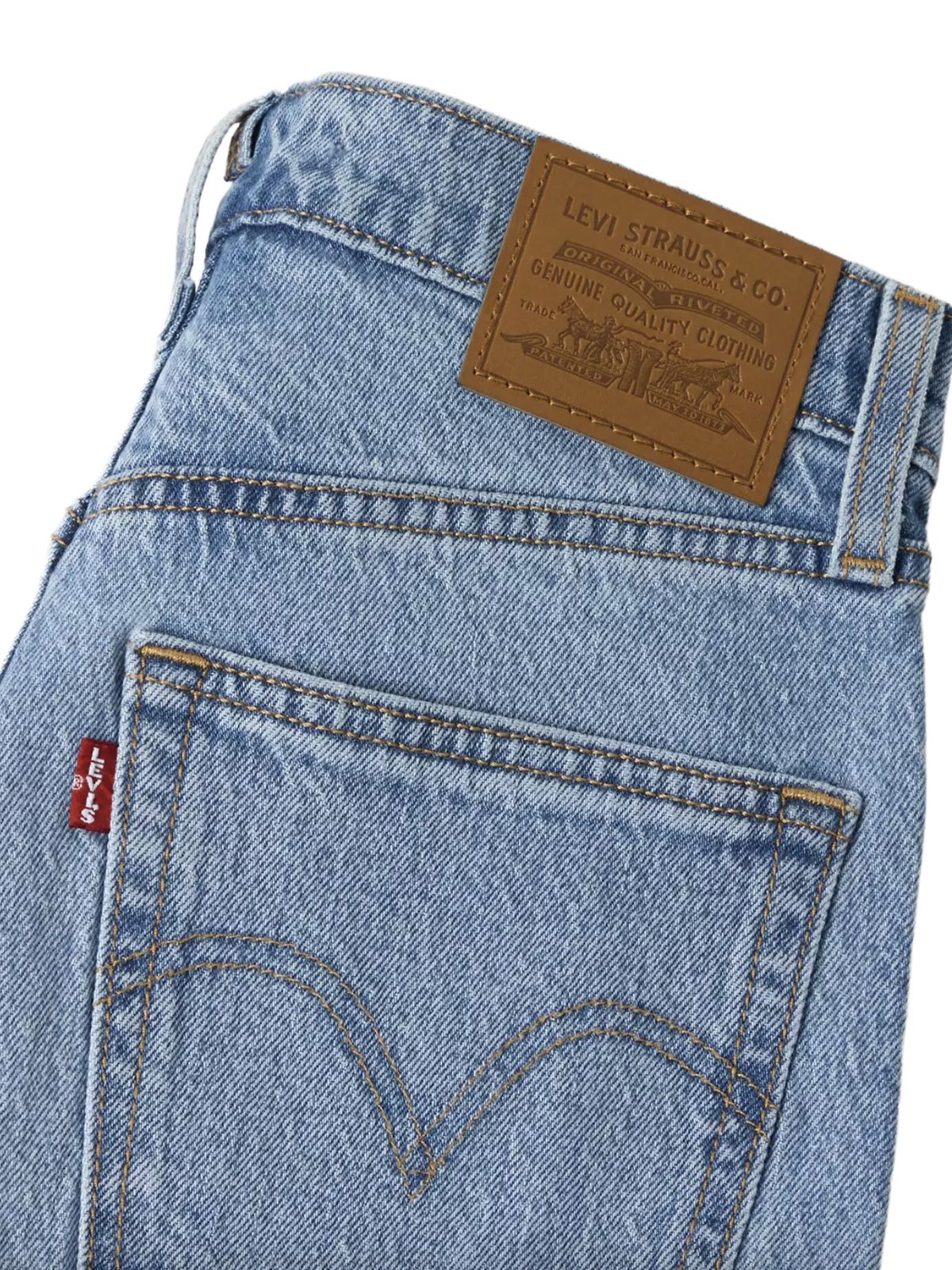 Blue ribcage full lenght recrafted just one jeans LEVI'S