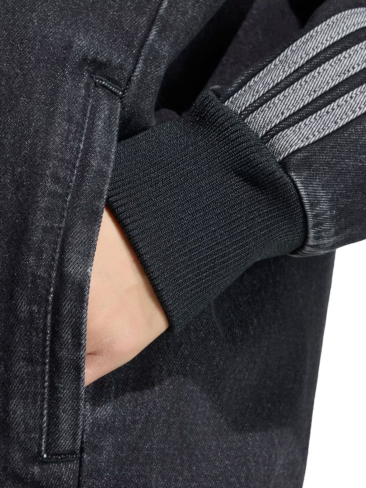 Black tracktop ADIDAS ORIGINALS