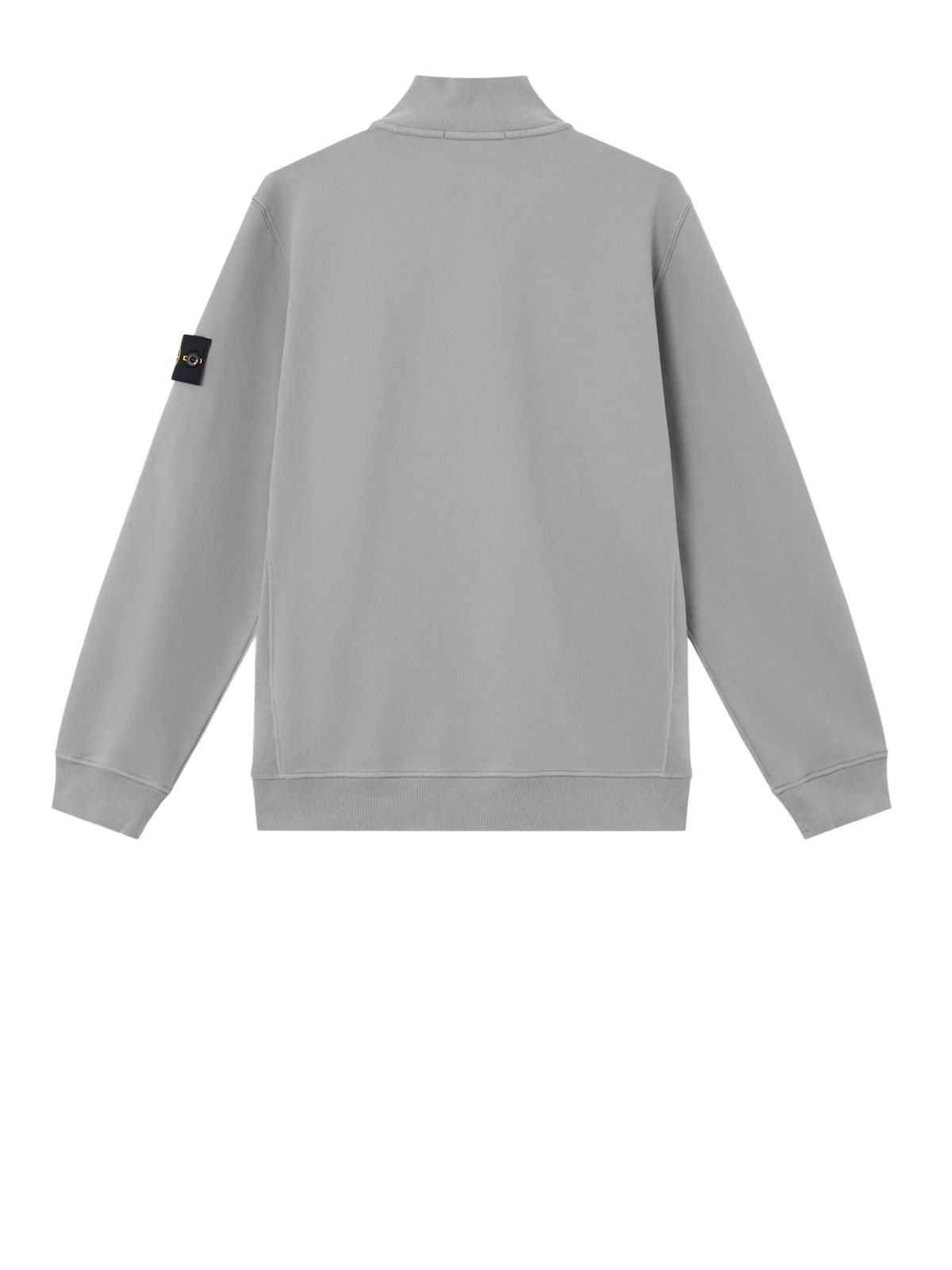 Grey long sleeve polo STONE ISLAND