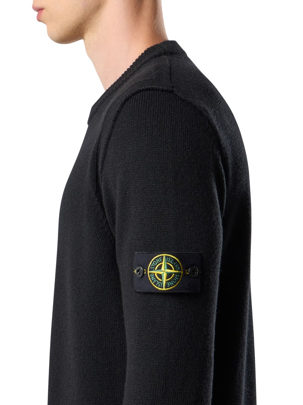 Black crewneck STONE ISLAND