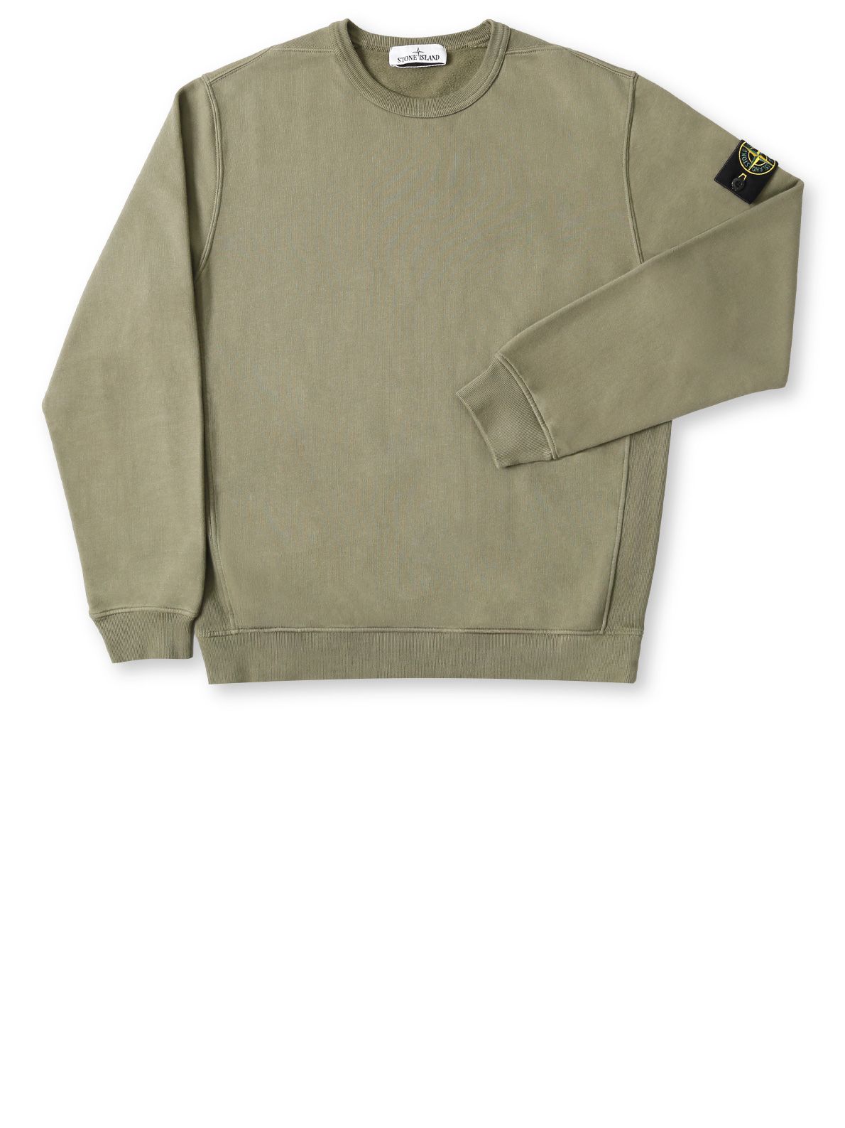 Felpa verde STONE ISLAND