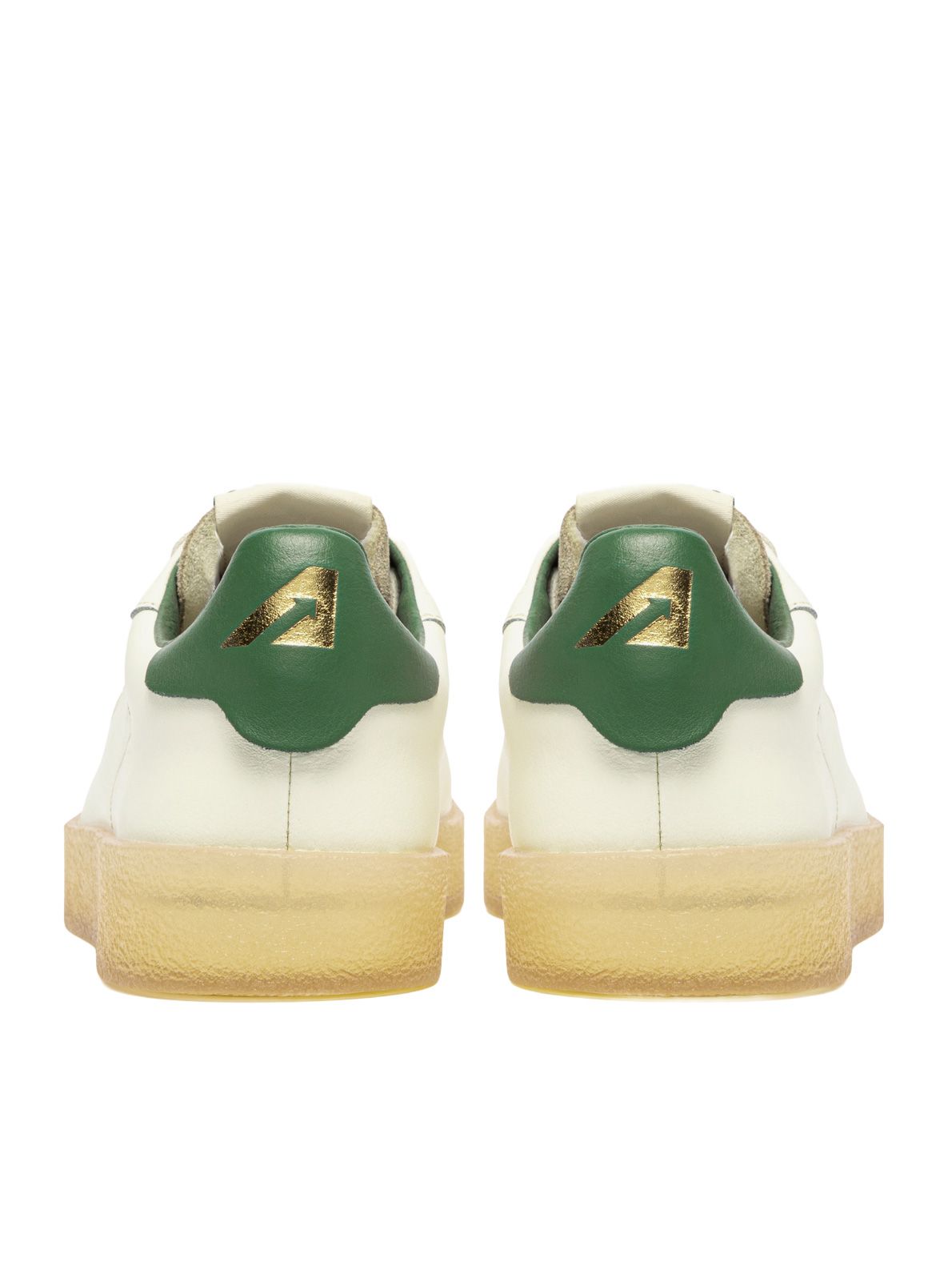 White green sneakers dallas low AUTRY