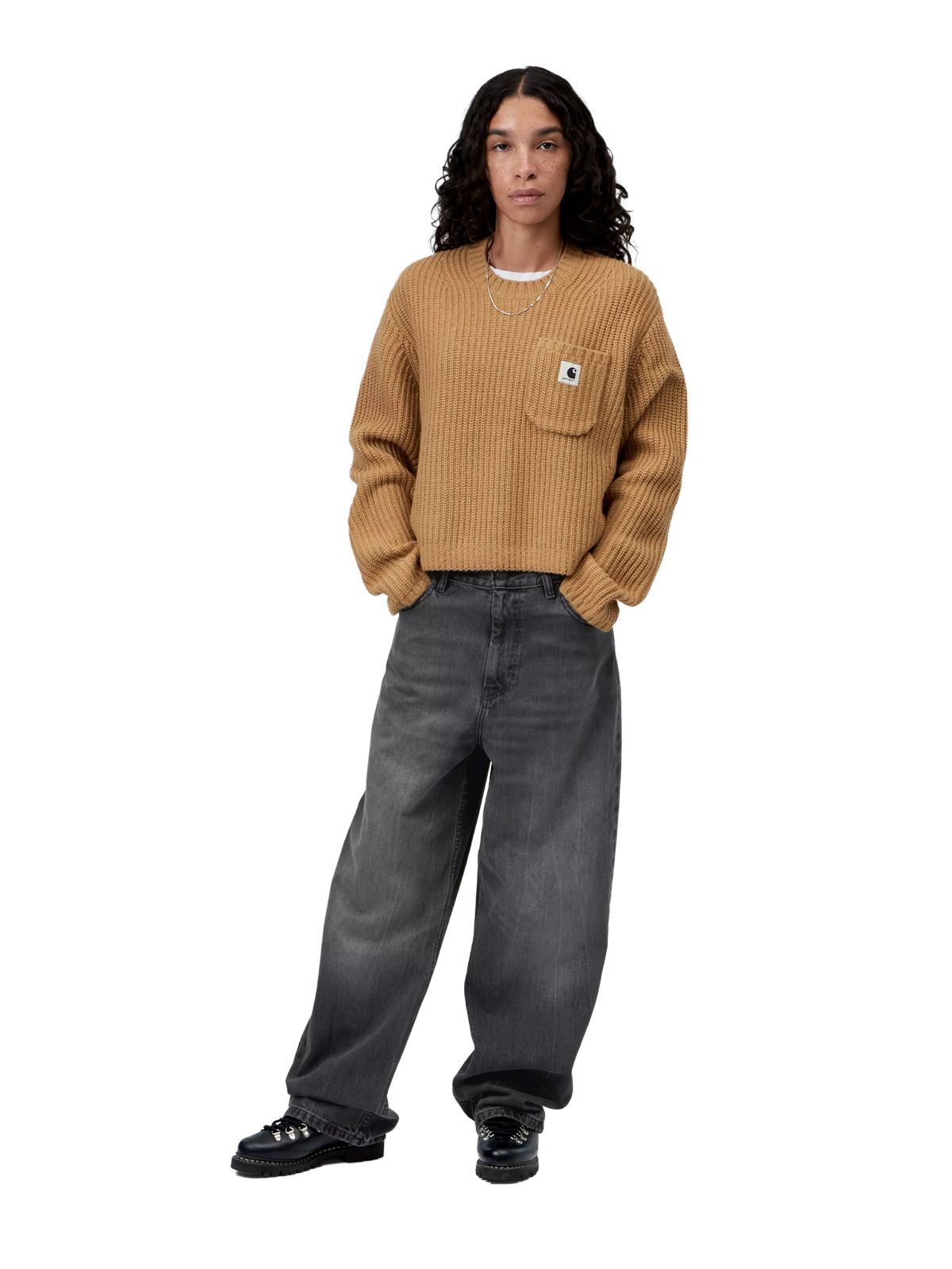 Pantaloni brandon neri CARHARTT WIP