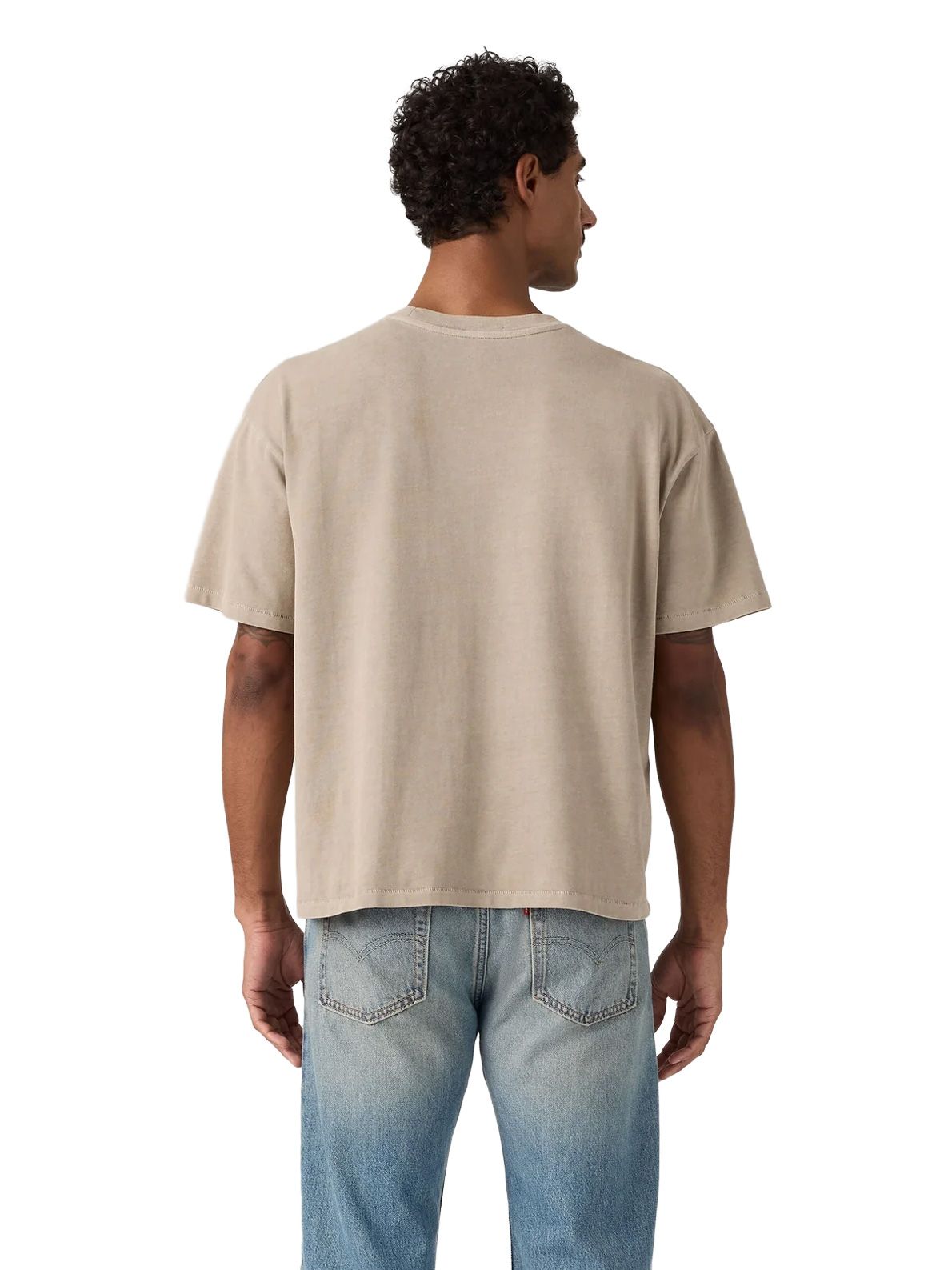Khaki boxy tee LEVI'S