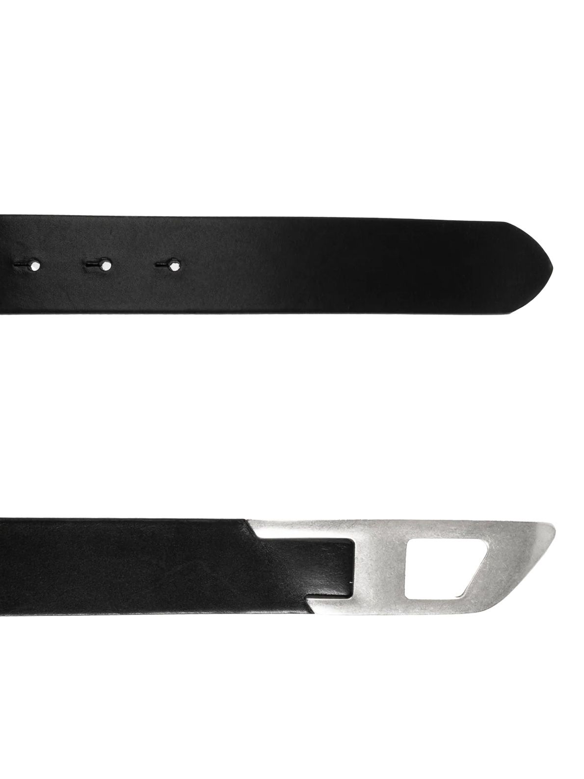 Black logo belt DIESEL