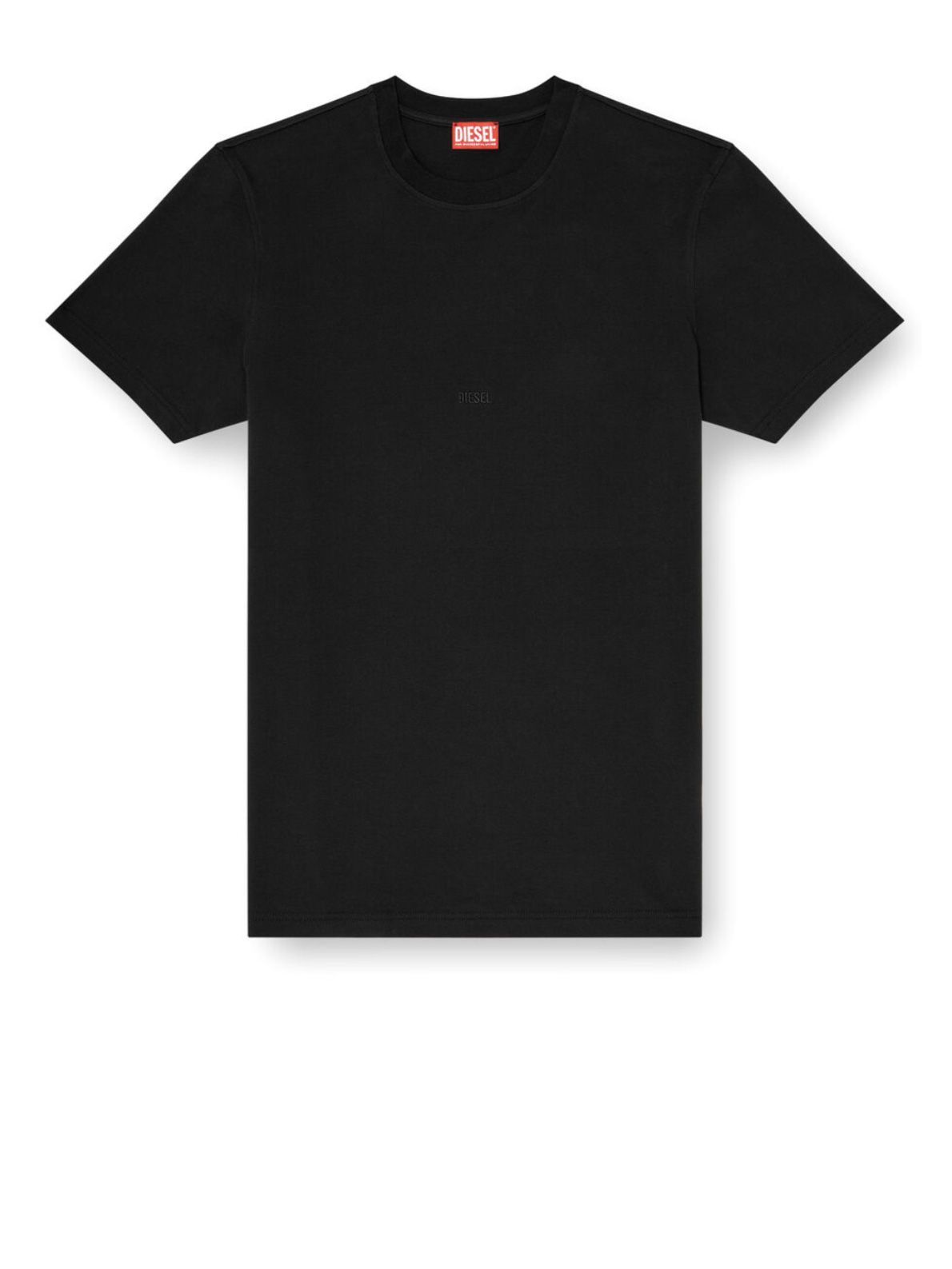 Maglia nera a manica corta