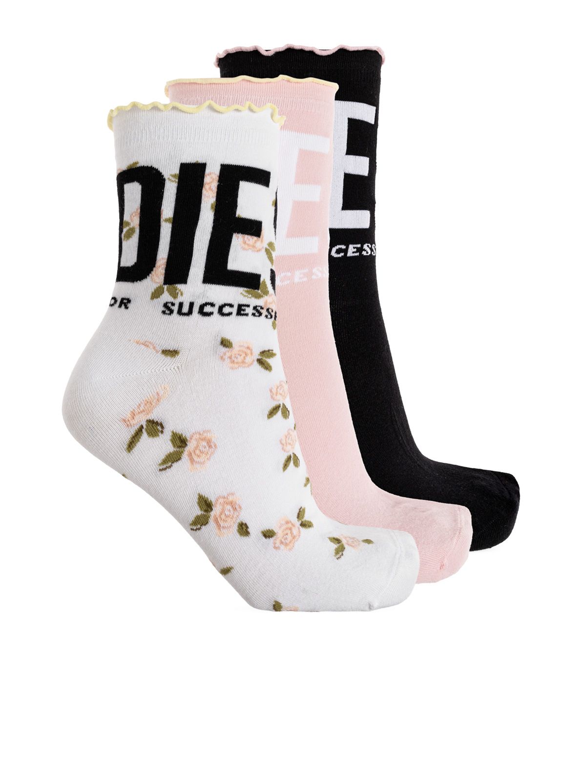 Calzini lolita multicolore 3 paia