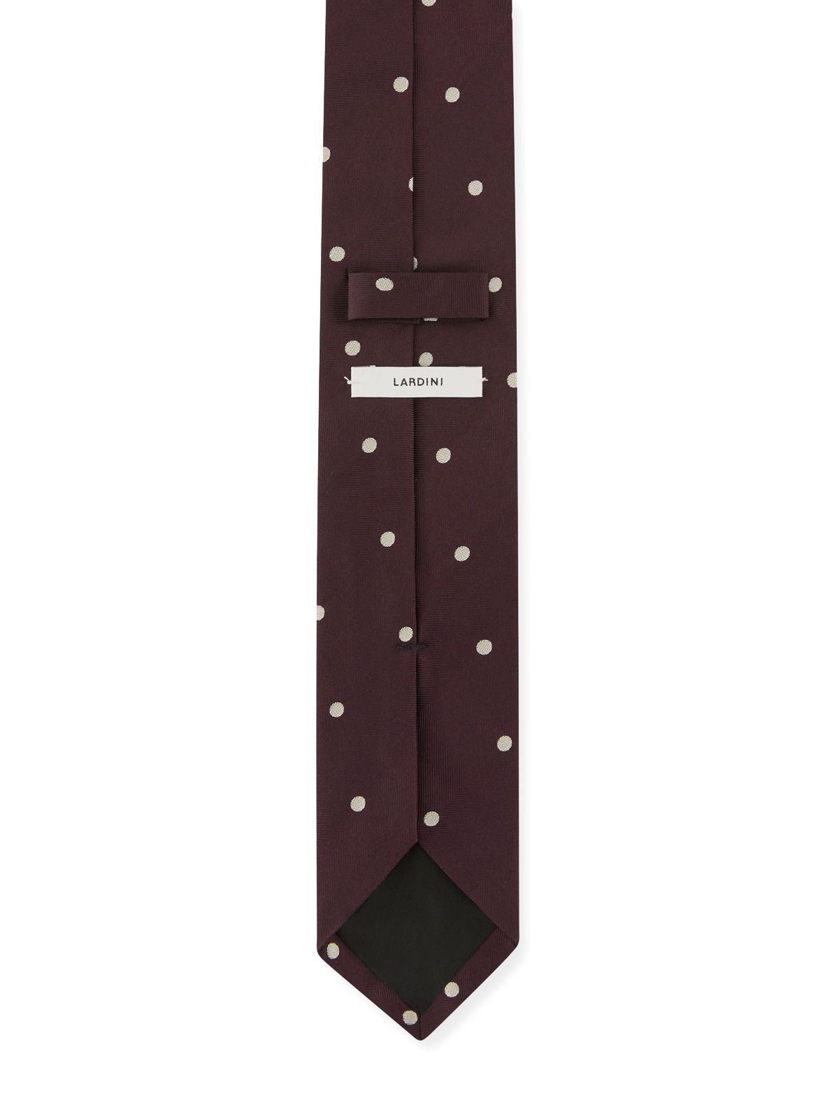 Cravatta bordeaux LARDINI