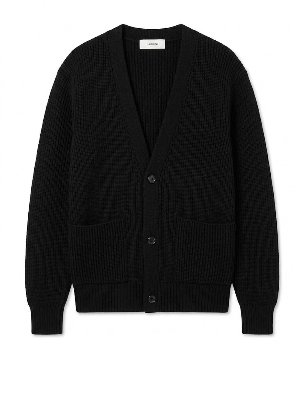 Black knitwear