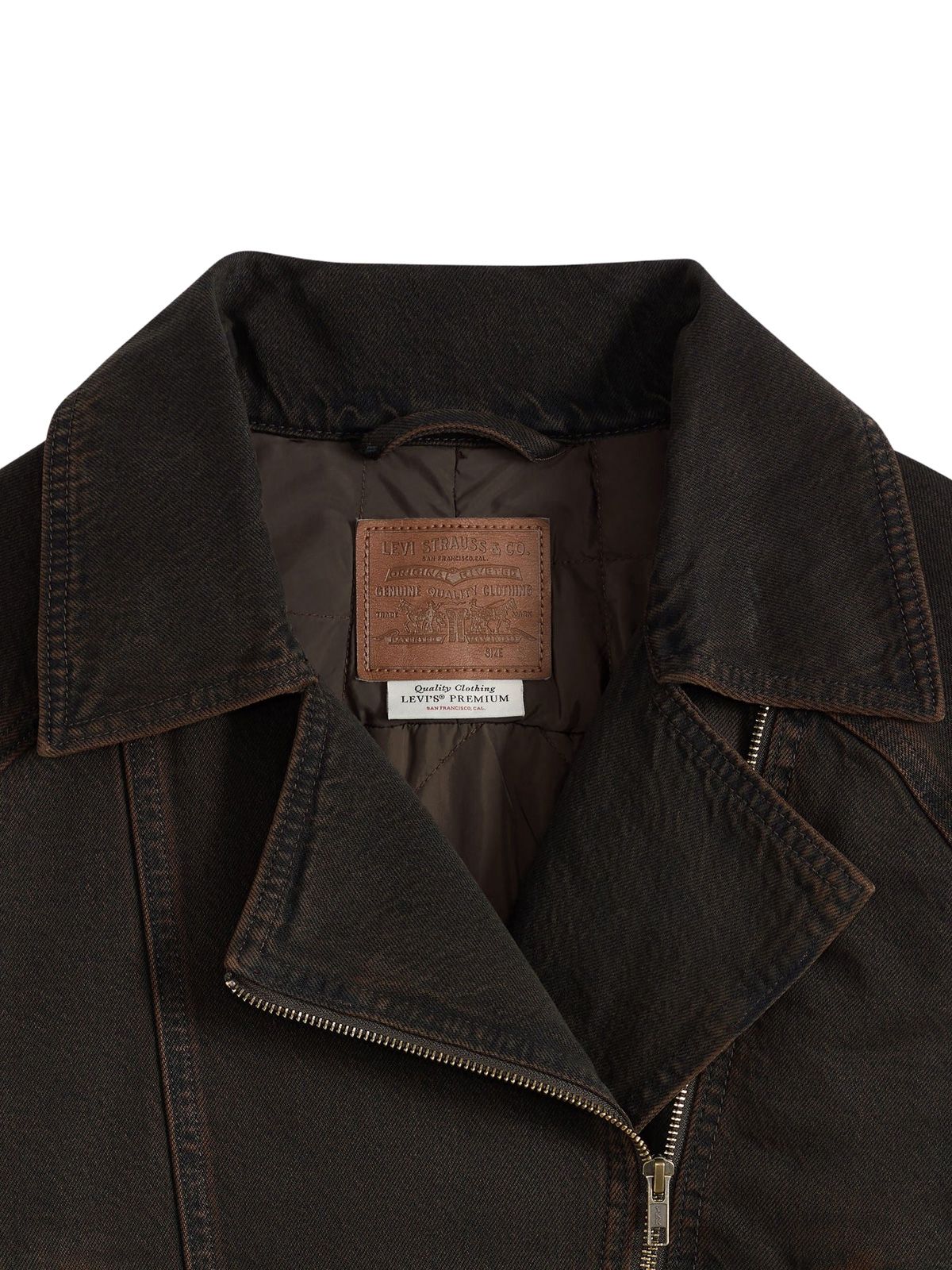 Brown 80s bomber LEVI'S