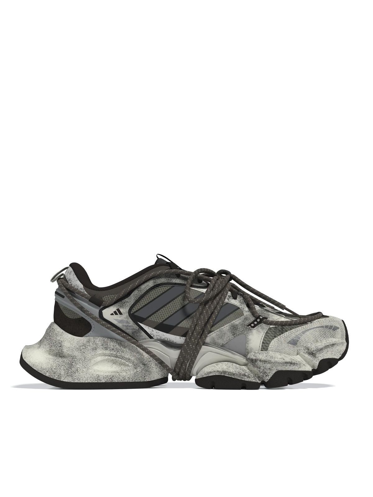 Grey xlg runner deluxe sneakers